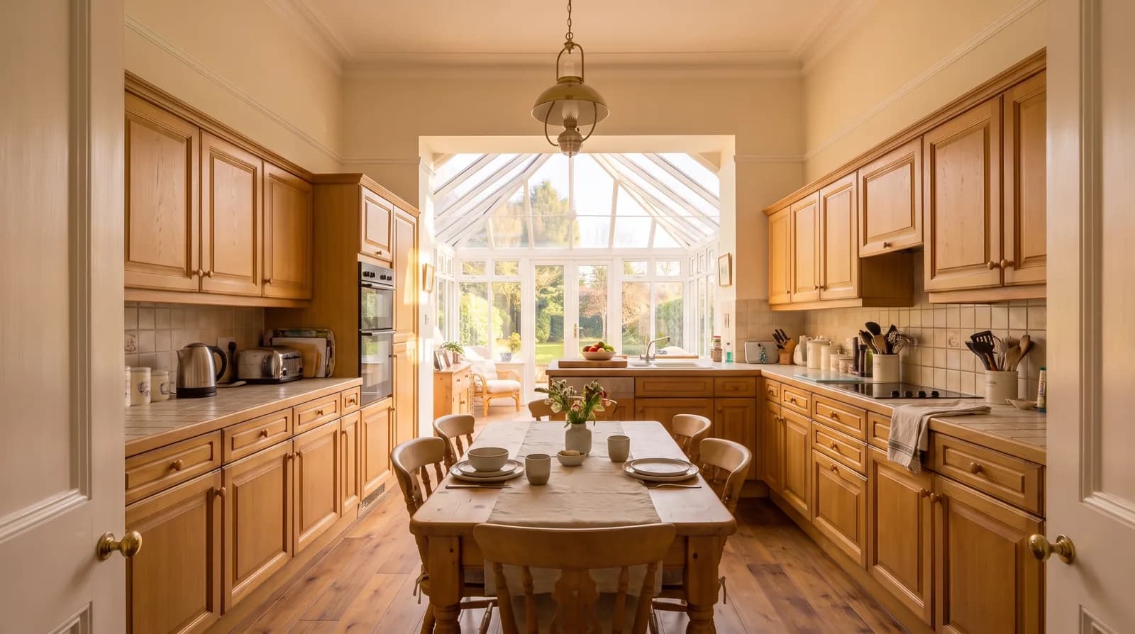 Kitchen (Decluttering), before staging