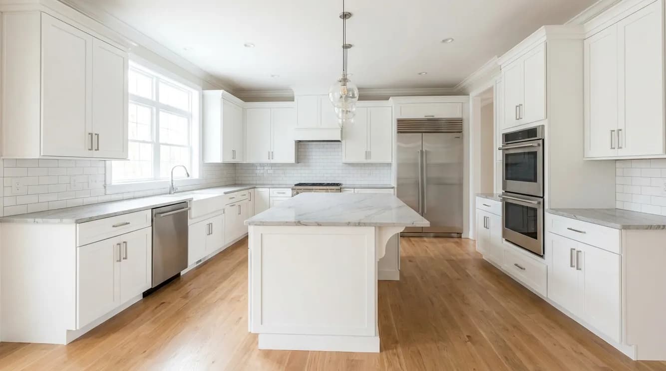 Kitchen, US (Virtual Staging), before staging