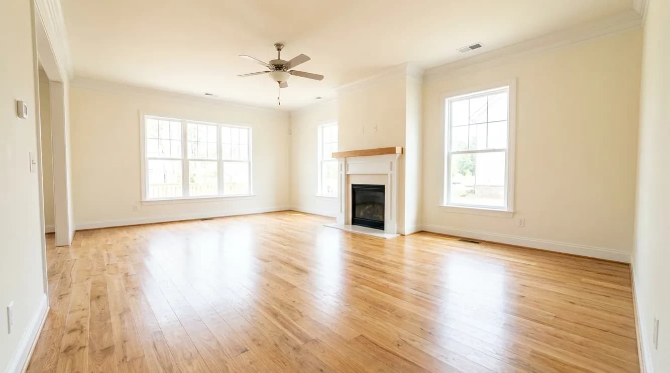 Living room, US (Virtual Staging), before staging